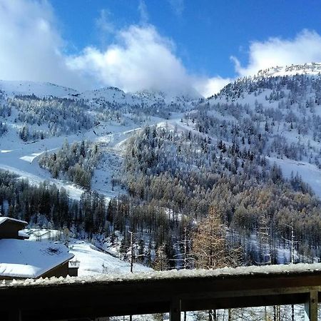 2 Pieces Avec Terrasse Et Vue Sur Les Pistes Appartement Isola 2000 Buitenkant foto